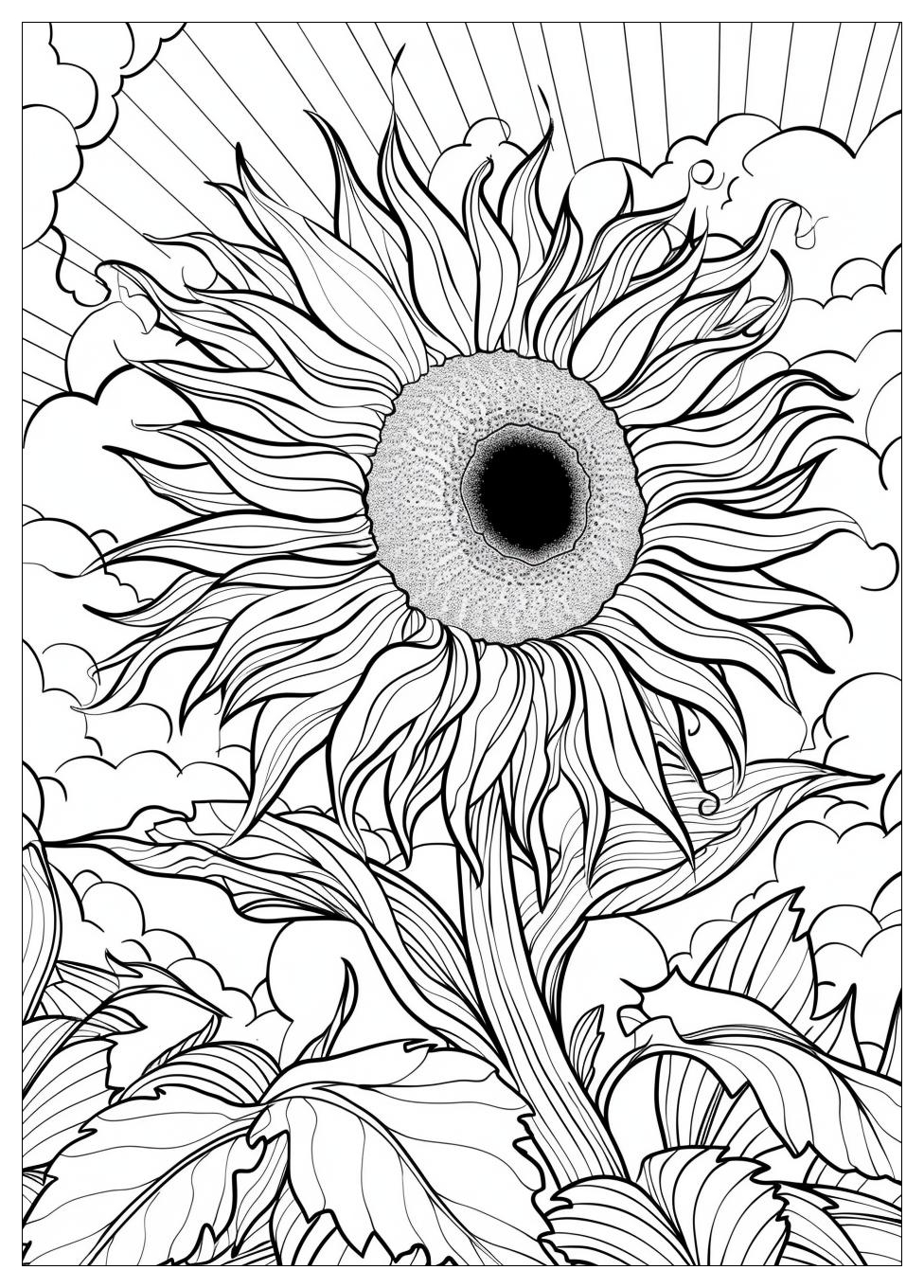 Sun Coloring Pages-5