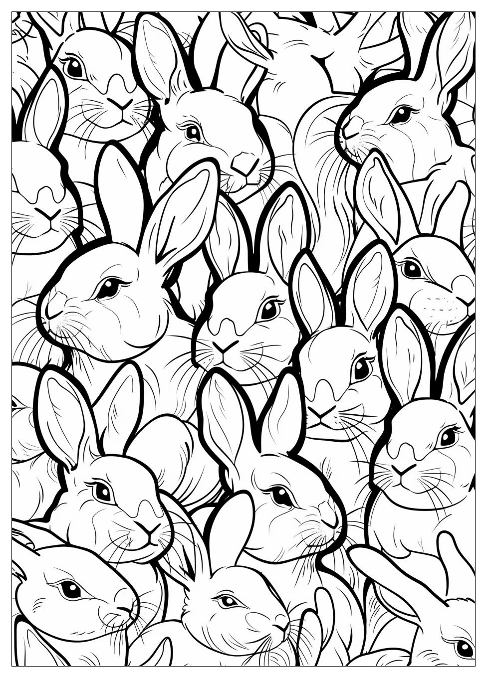 Sunny Bunnies Coloring Pages-11