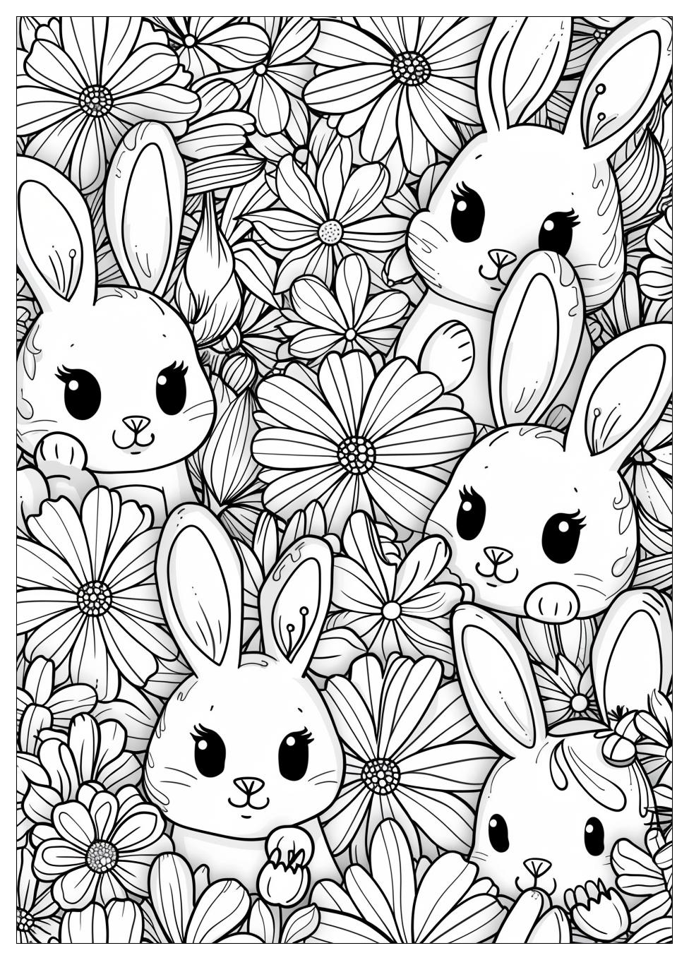 Sunny Bunnies Coloring Pages-14