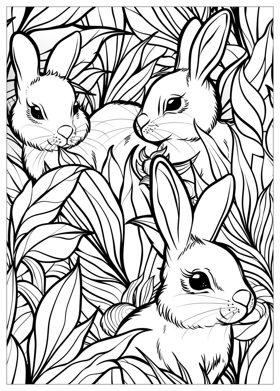 Sunny Bunnies Coloring Pages-16