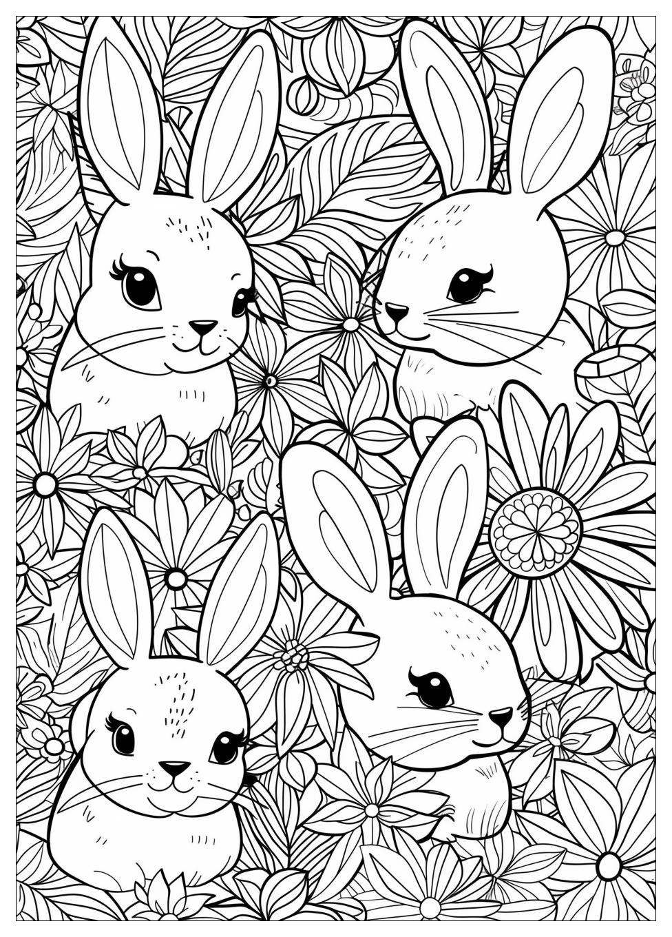 Sunny Bunnies Coloring Pages-22