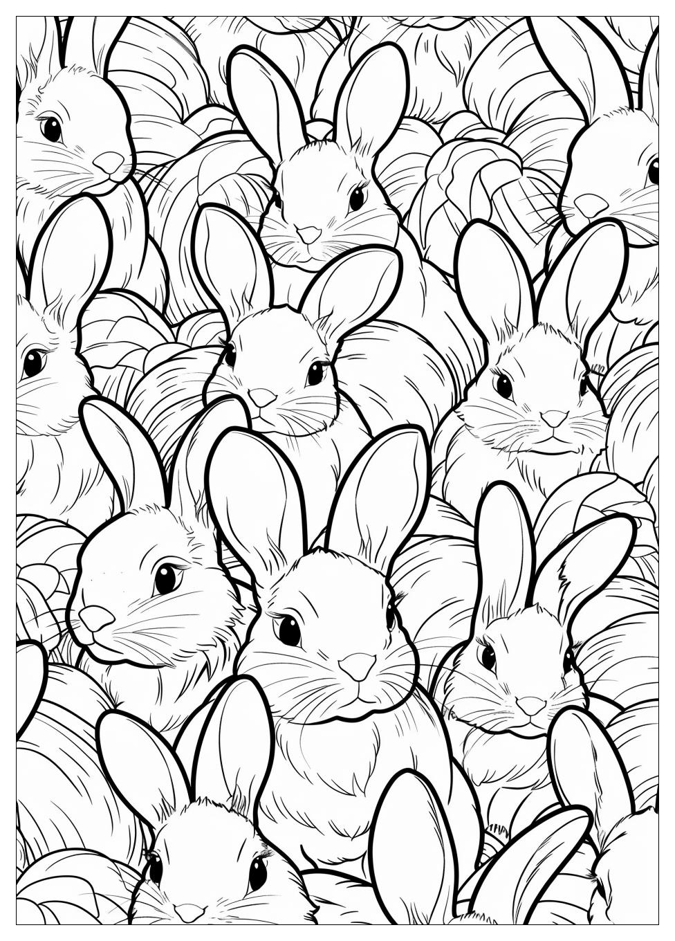 Sunny Bunnies Coloring Pages-23