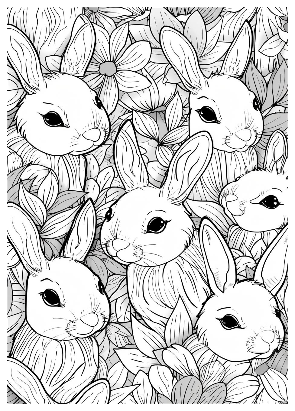 Sunny Bunnies Coloring Pages-24