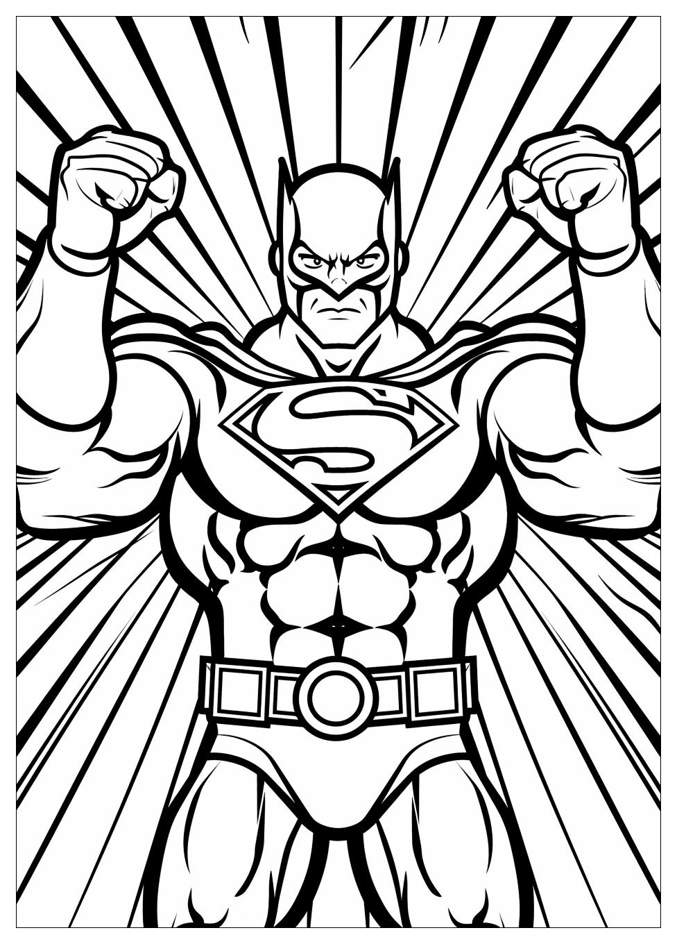 Superhero Coloring Pages-10