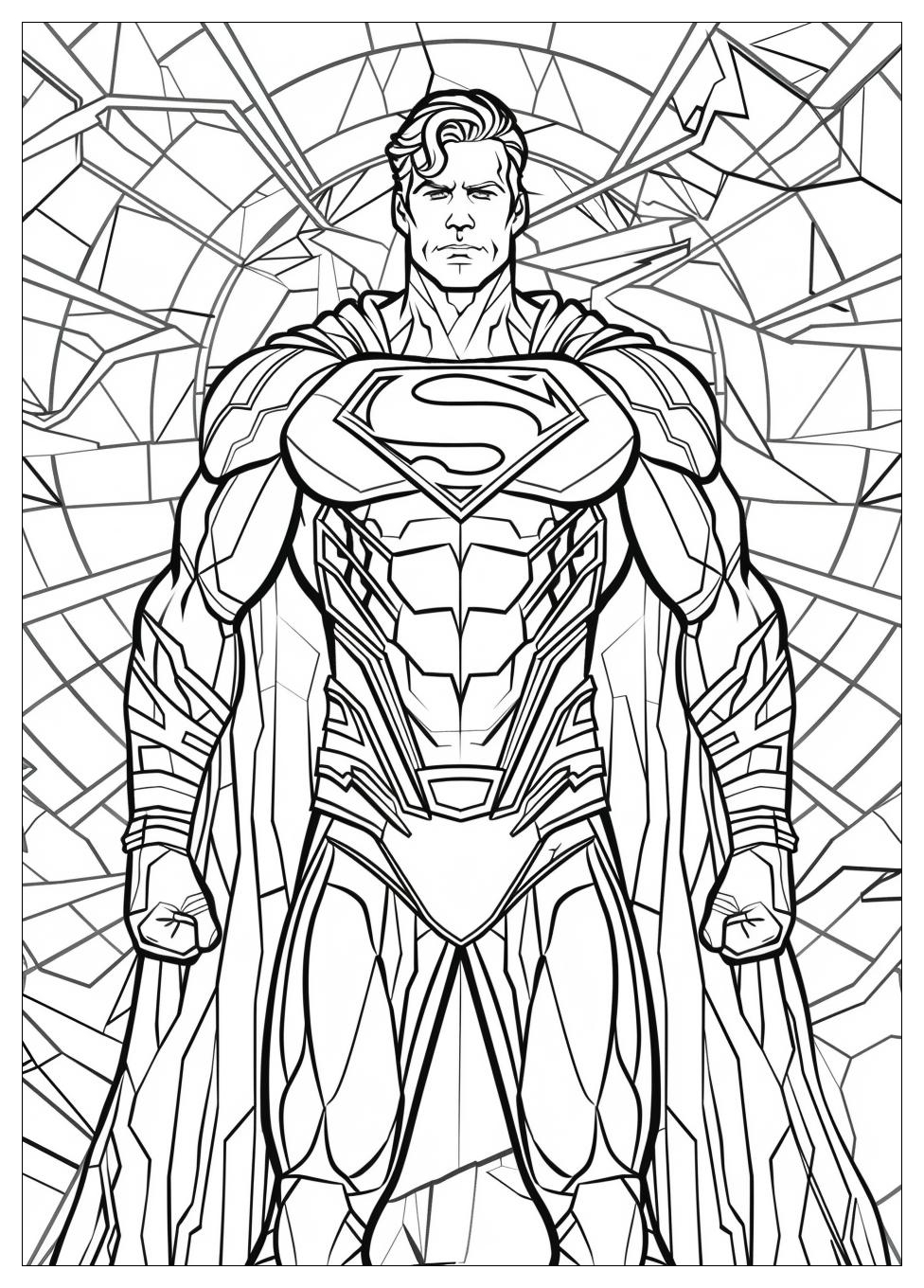 Superhero Coloring Pages-11