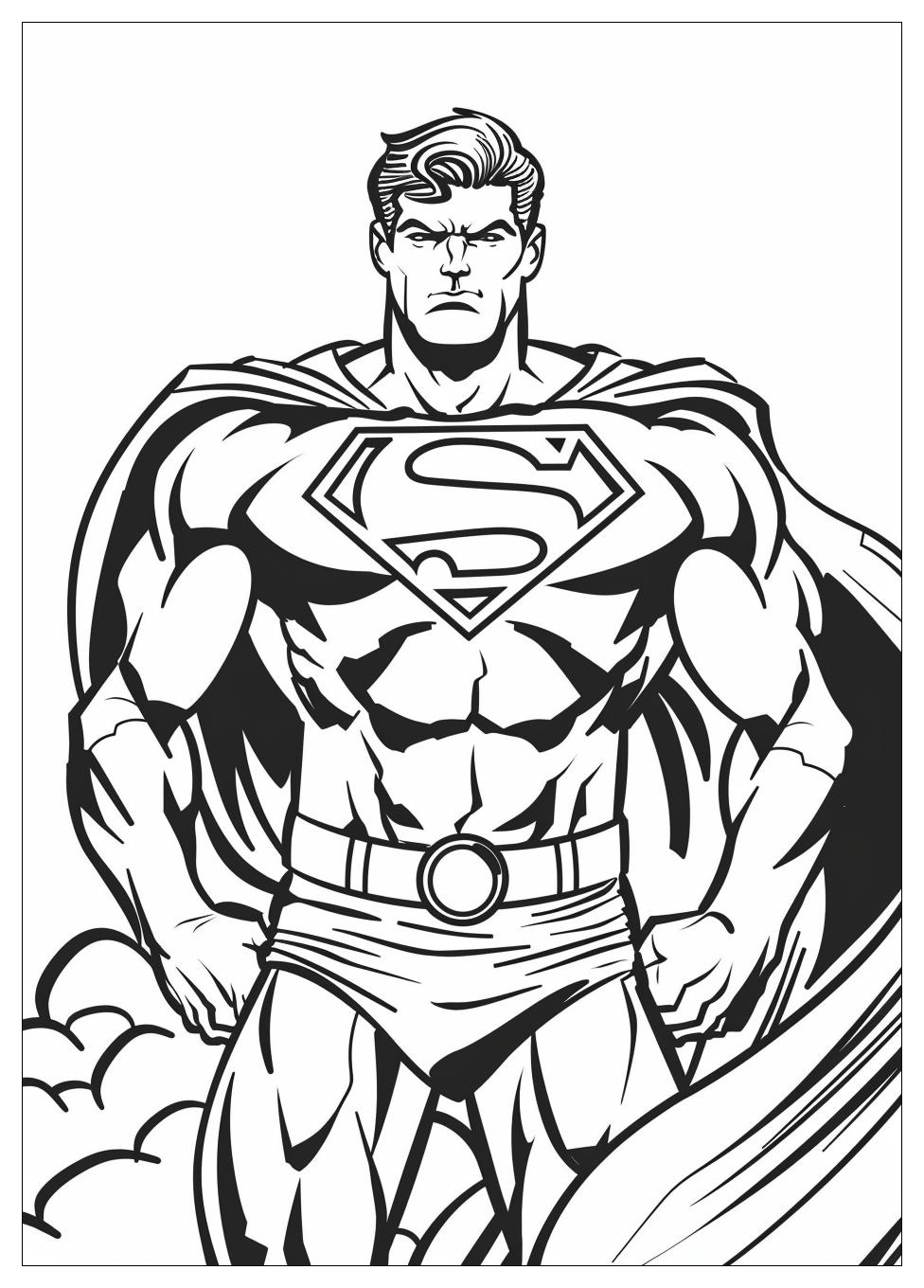 Superhero Coloring Pages-12