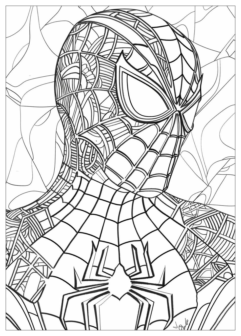 Superhero Coloring Pages-13