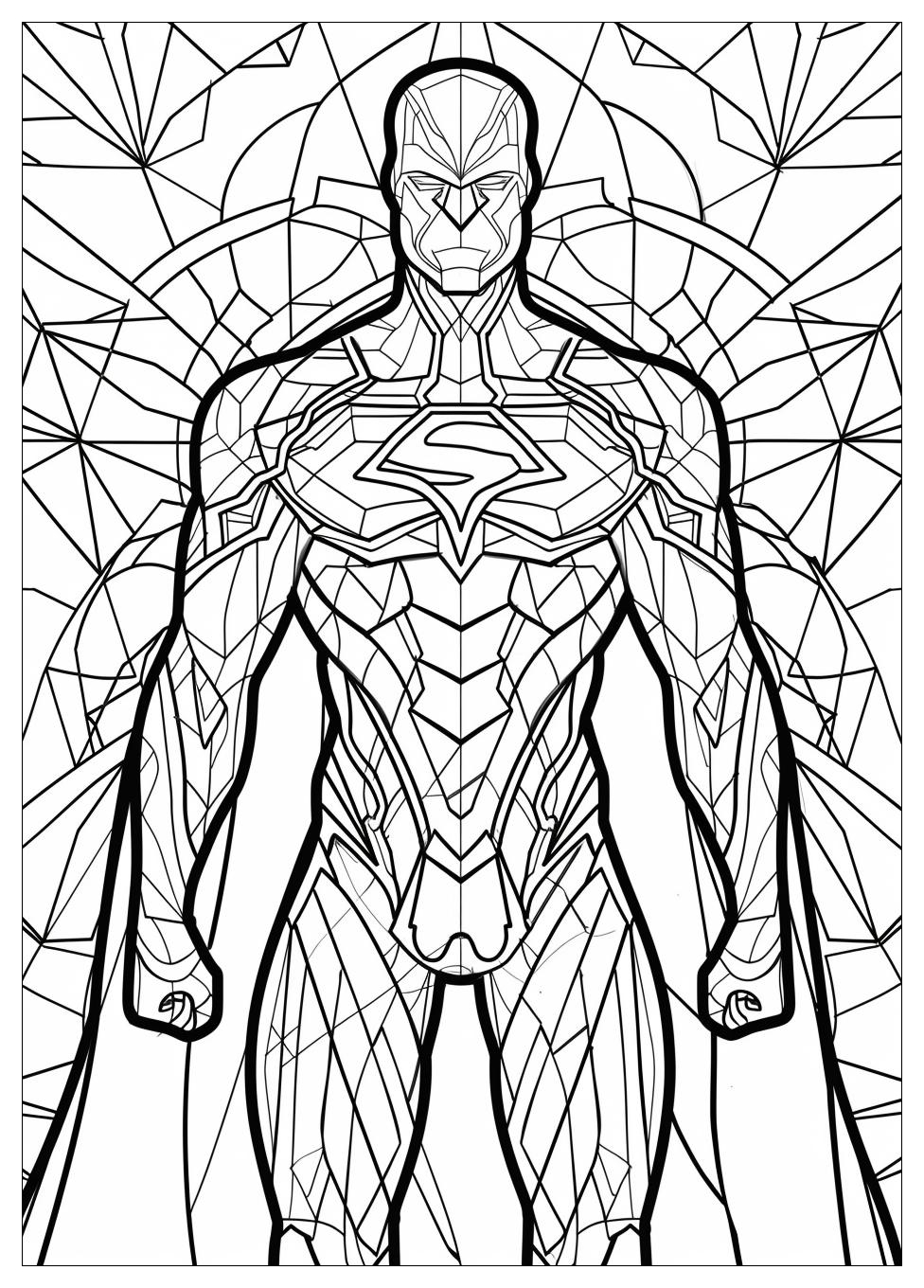 Superhero Coloring Pages-14