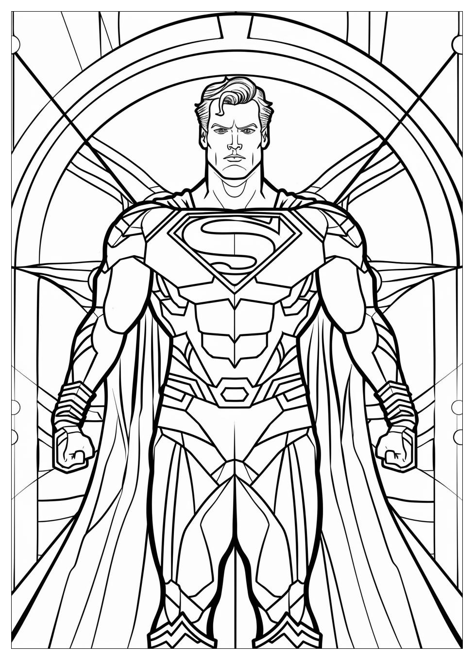 Superhero Coloring Pages-15