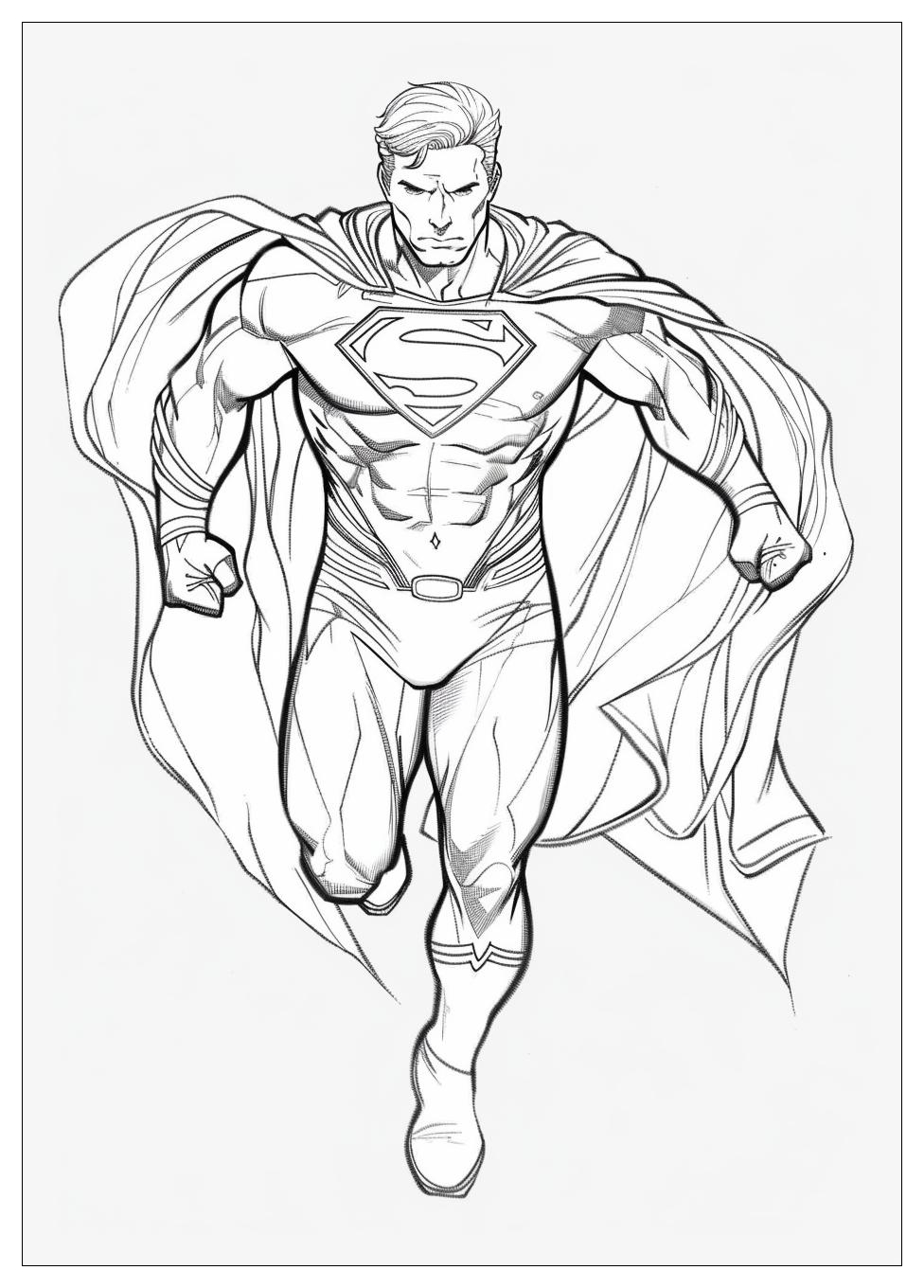 Superhero Coloring Pages-16