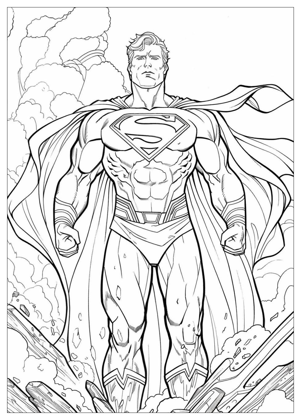 Superhero Coloring Pages-19