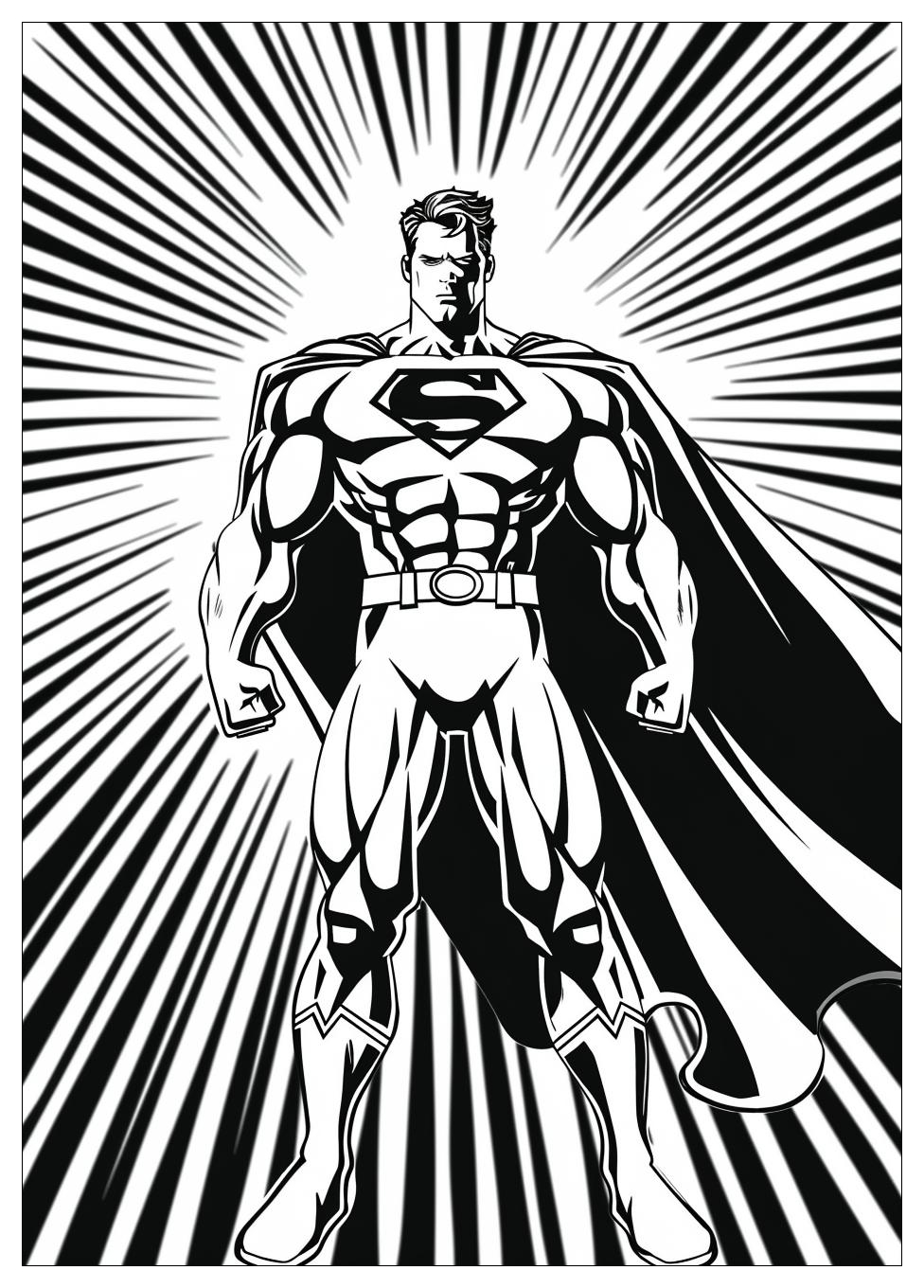 Superhero Coloring Pages-2