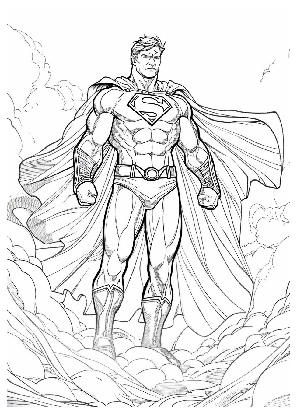 Superhero Coloring Pages-20