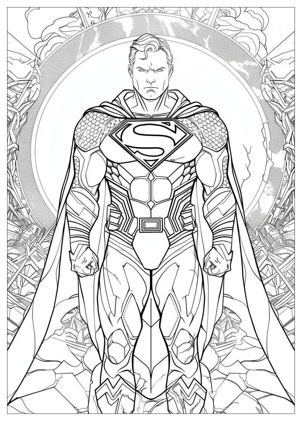 Superhero Coloring Pages-4