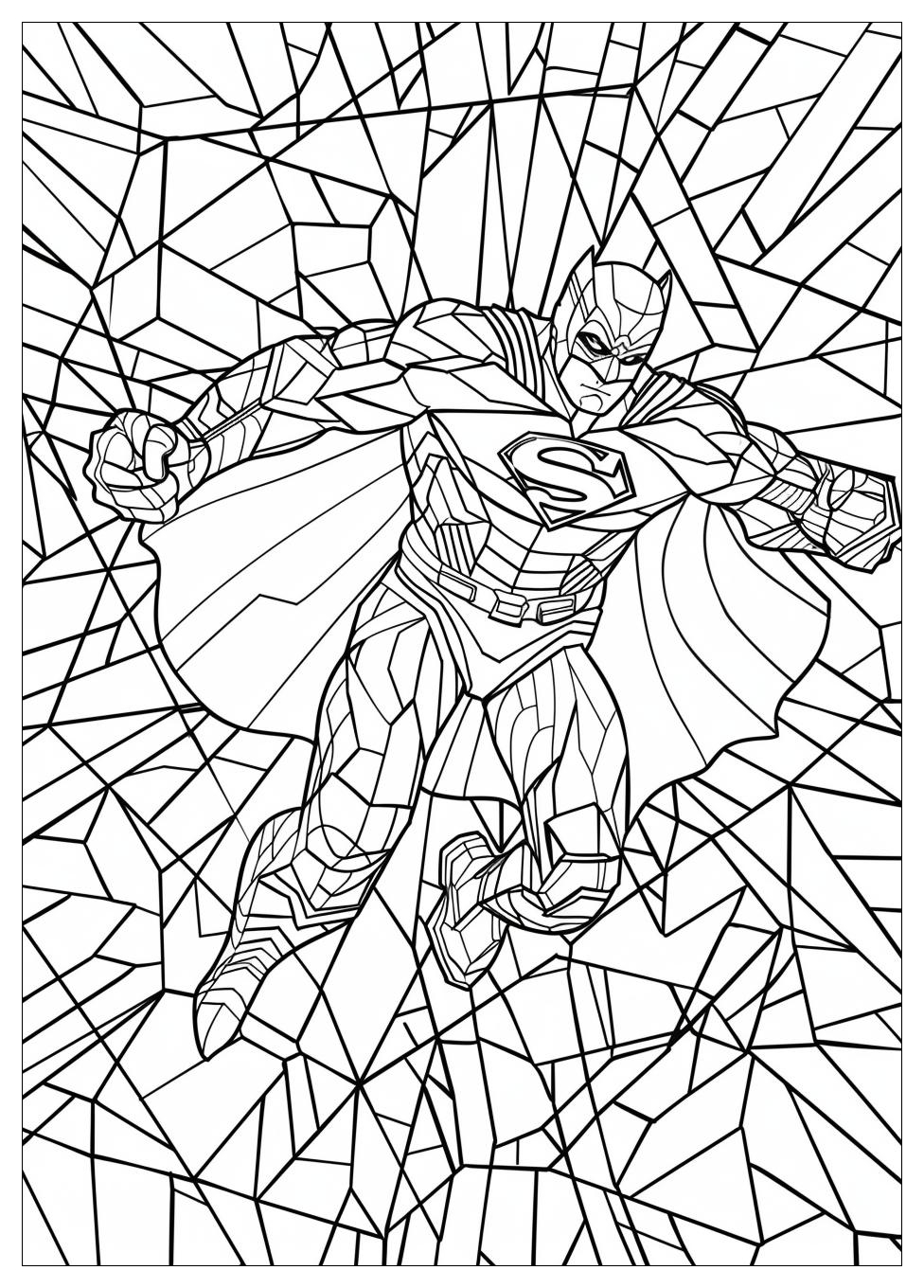 Superhero Coloring Pages-7