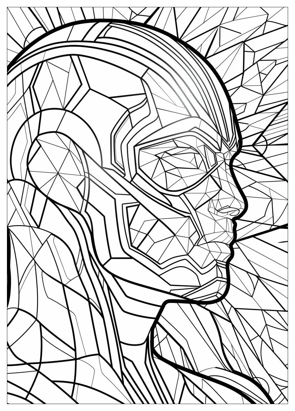 Superhero Coloring Pages-9