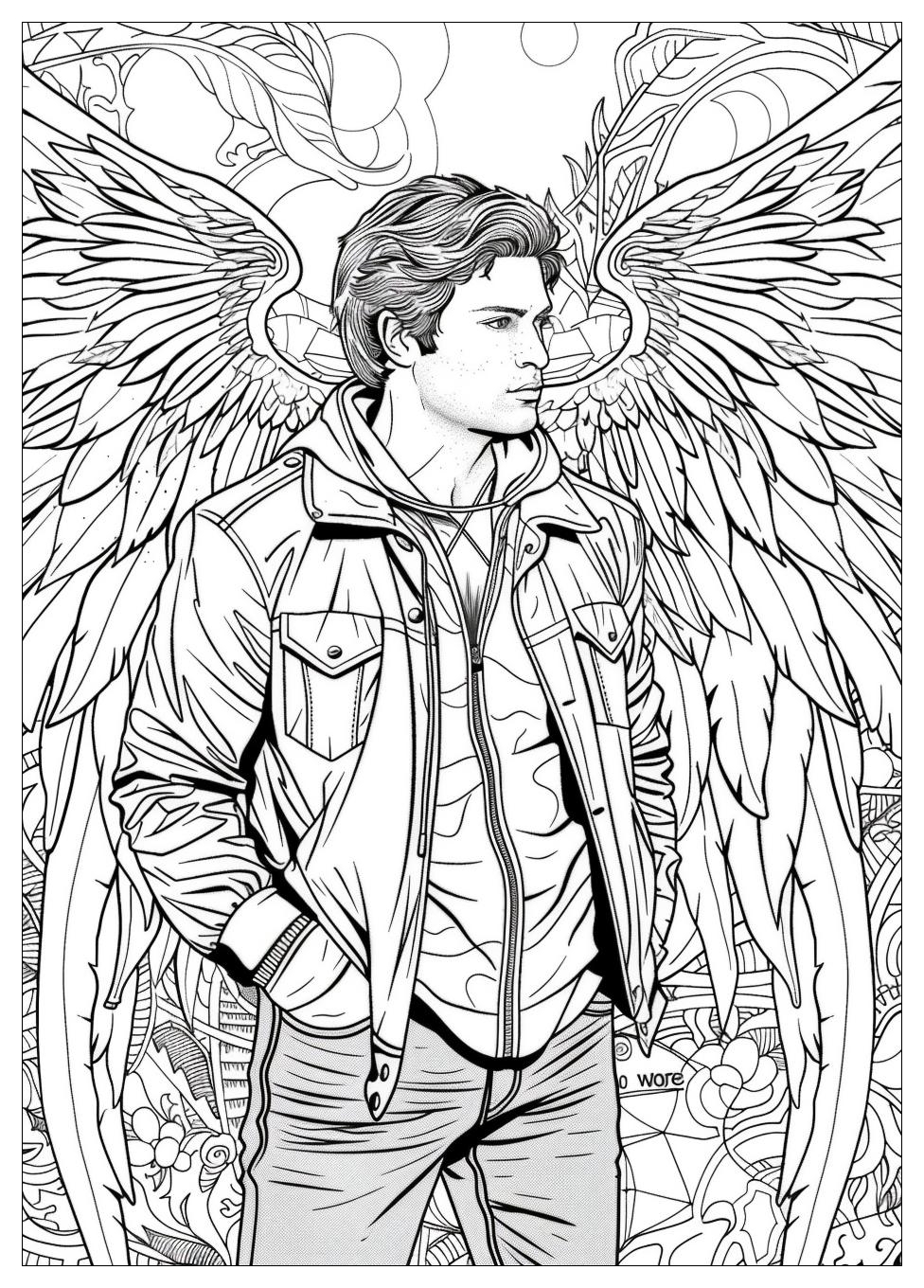 Supernatural Coloring Pages-15