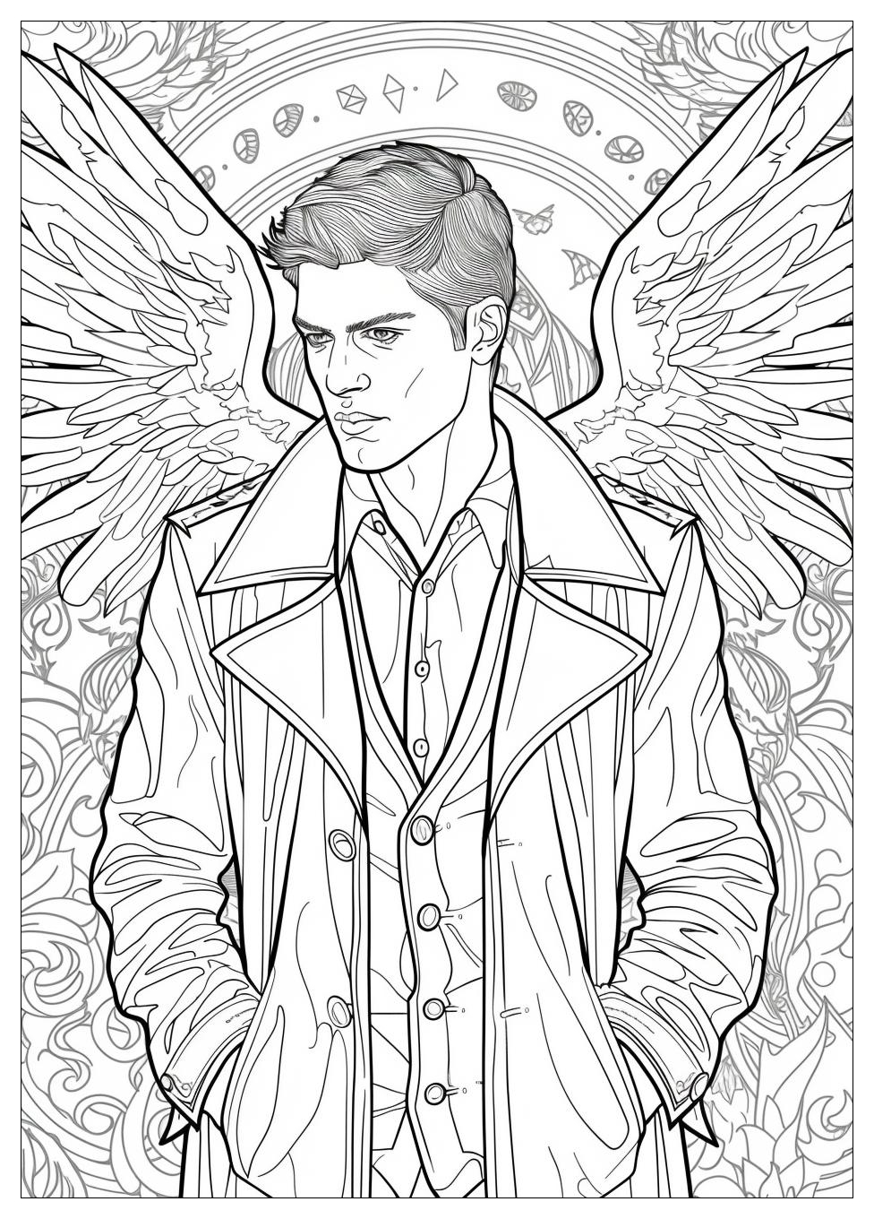 Supernatural Coloring Pages-8