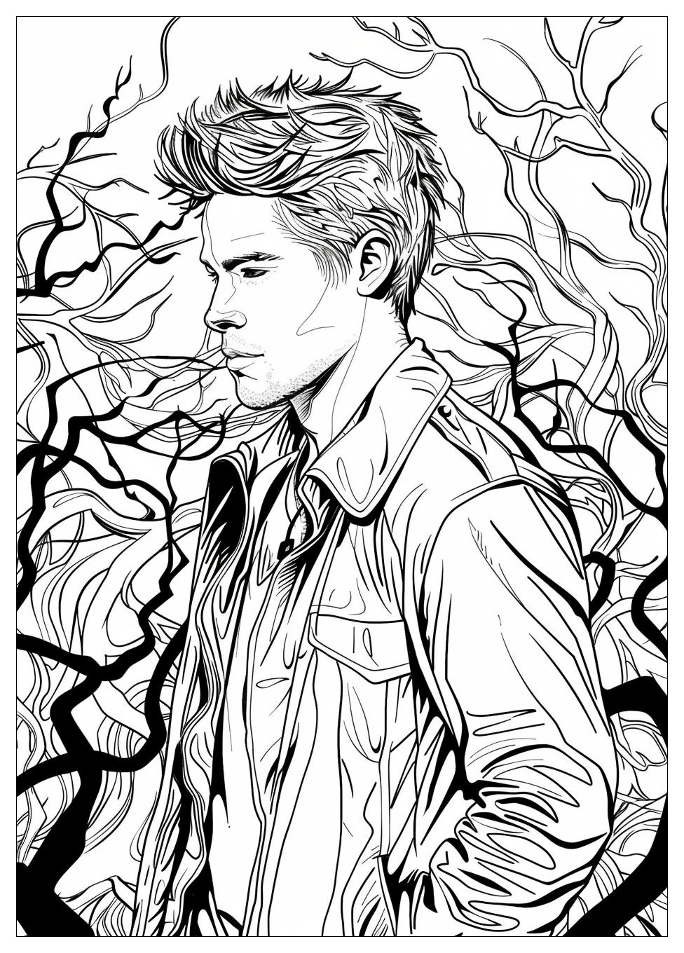 Supernatural Coloring Pages-9