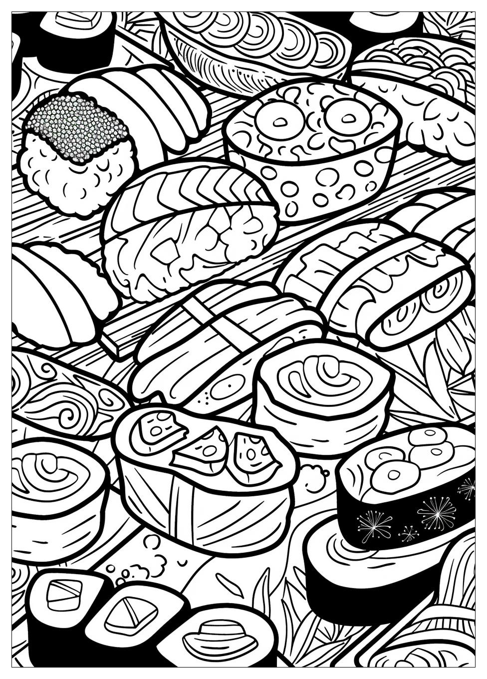 Sushi Coloring Pages-20