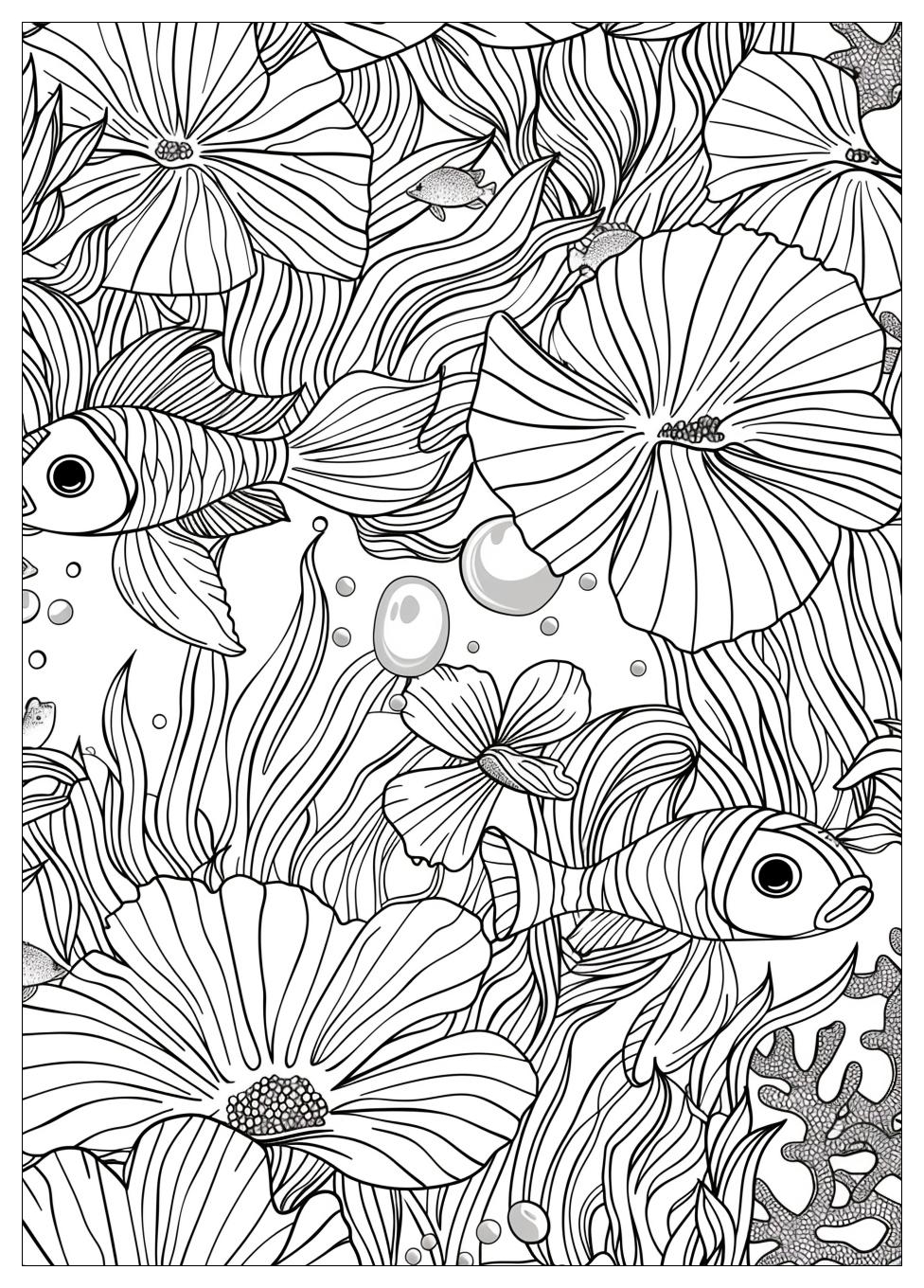 Swimming Coloring Pages-15