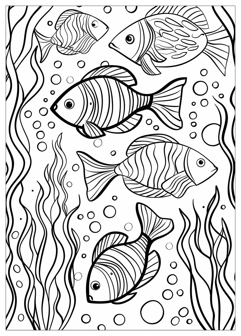 Swimming Coloring Pages-4