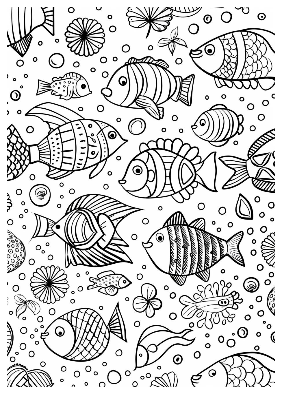 Swimming Coloring Pages-5