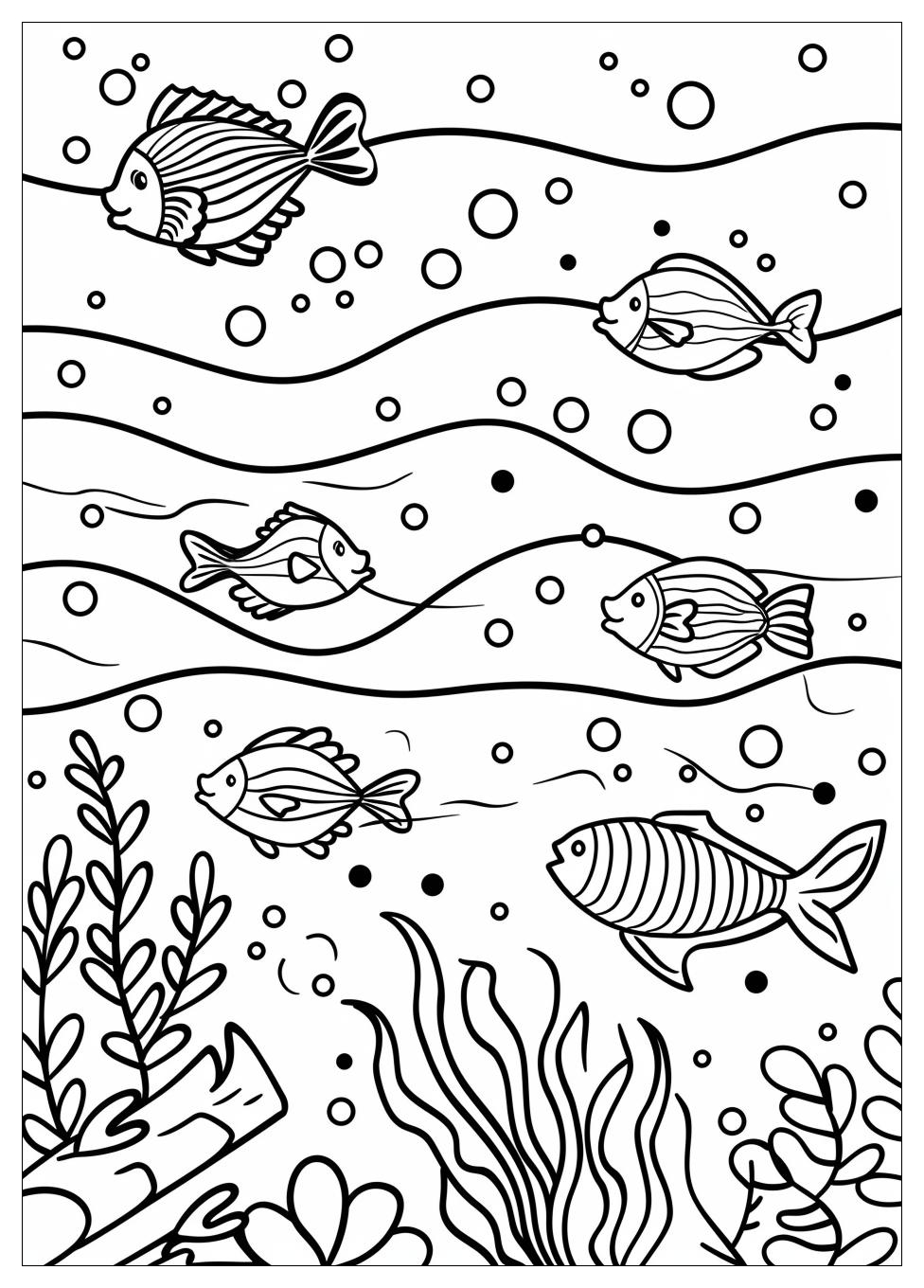 Swimming Coloring Pages-9