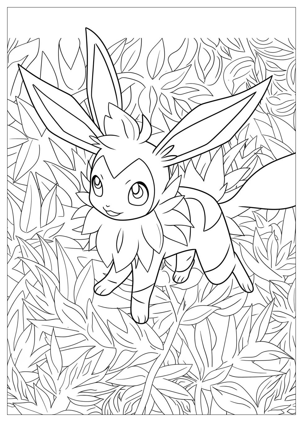 Sylveon Coloring Pages-10