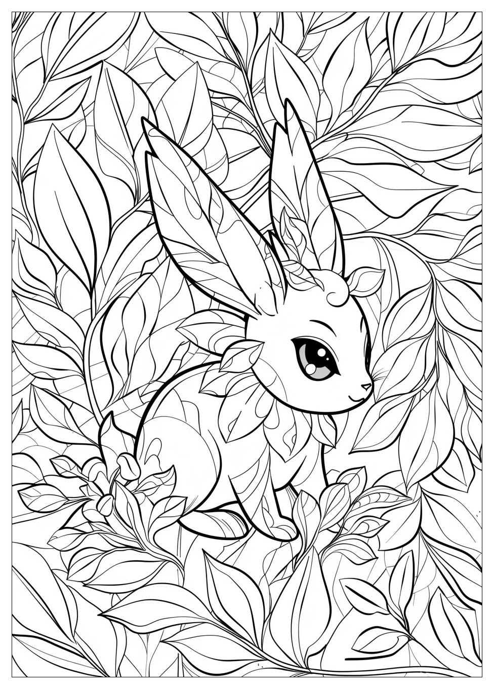 Sylveon Coloring Pages-13