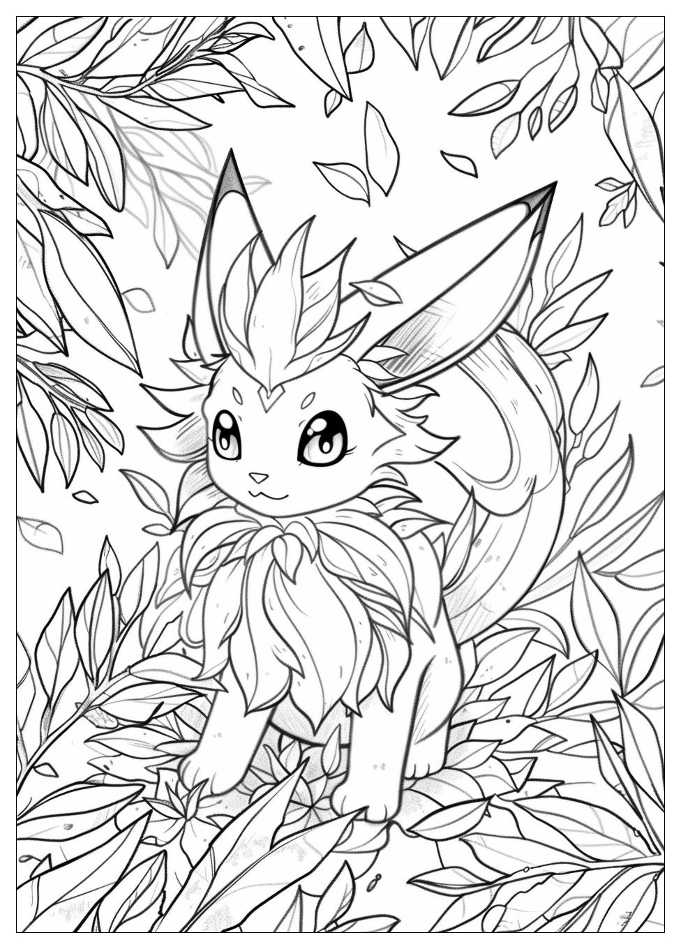 Sylveon Coloring Pages-15