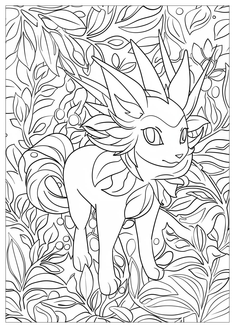 Sylveon Coloring Pages-18