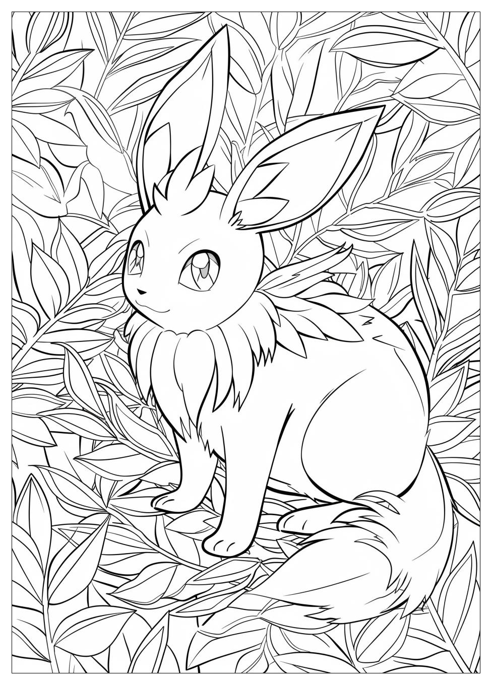 Sylveon Coloring Pages-20