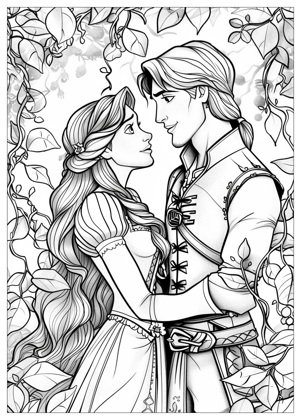 Tangled Coloring Pages-11