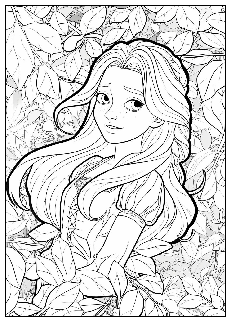 Tangled Coloring Pages-12