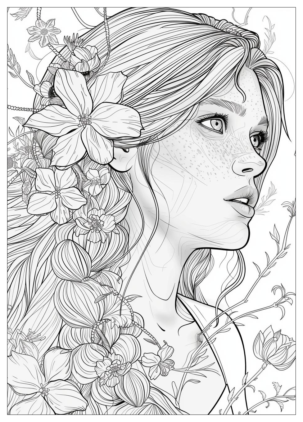 Tangled Coloring Pages-19