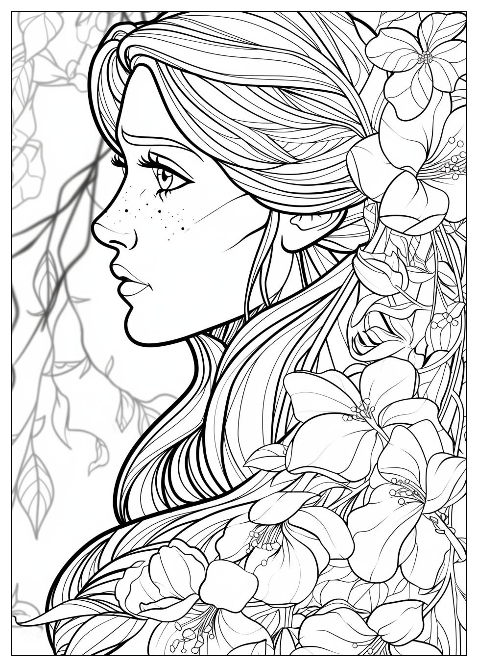 Tangled Coloring Pages-3