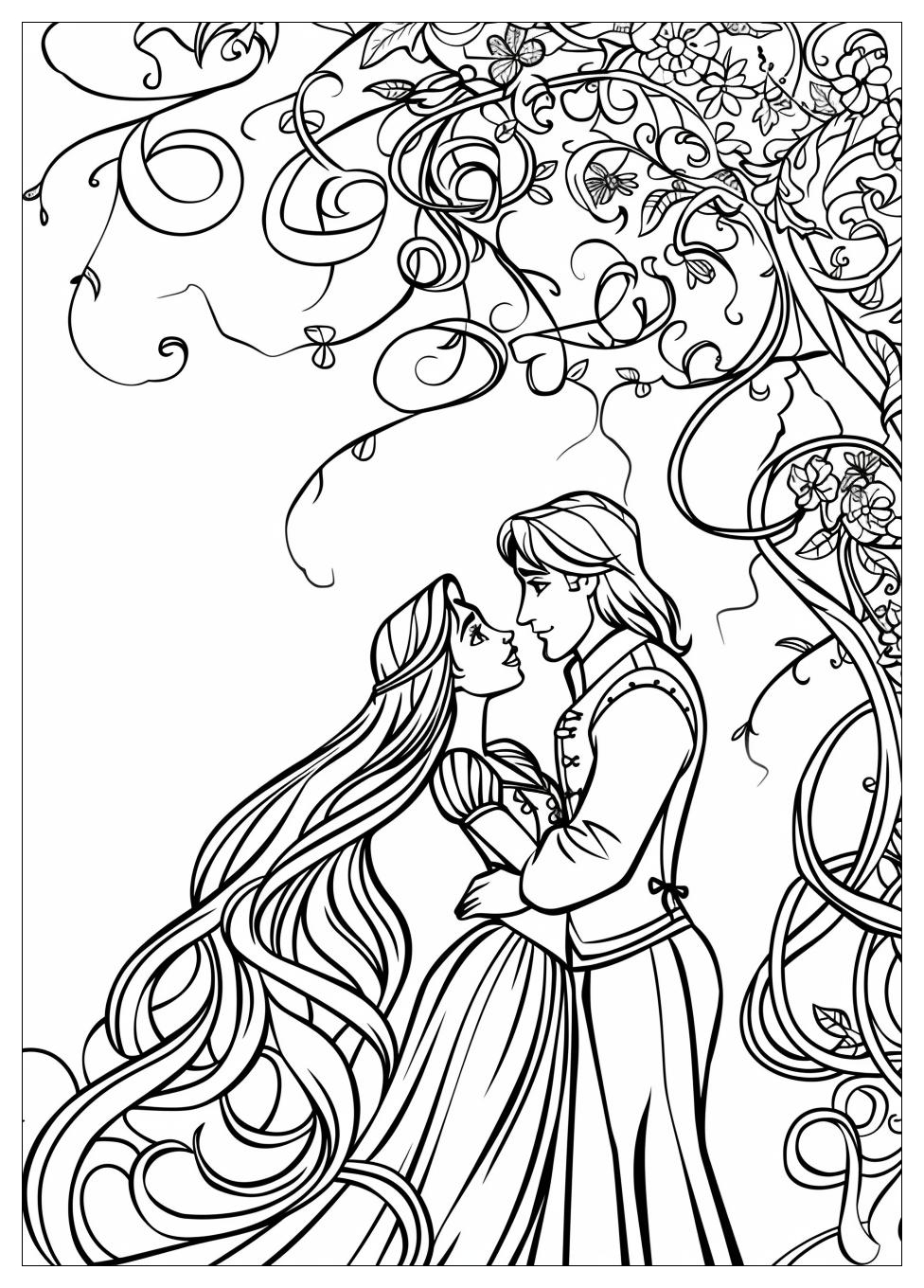 Tangled Coloring Pages-5