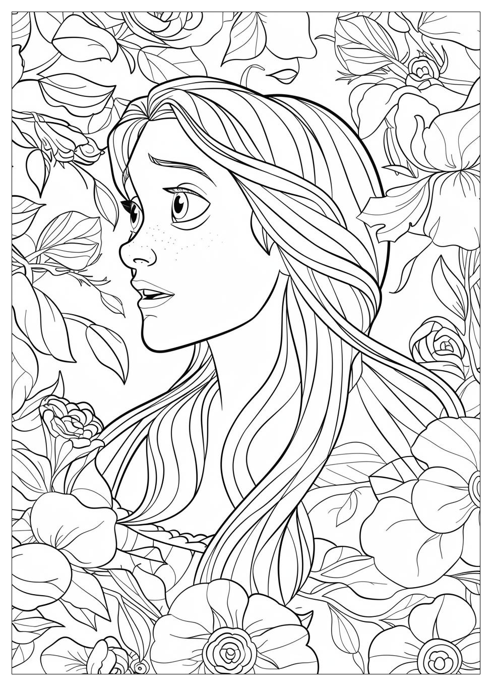 Tangled Coloring Pages-7