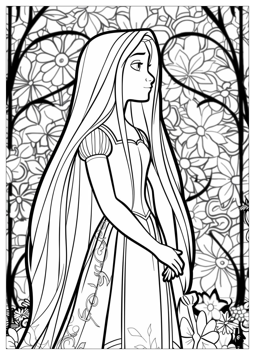 Tangled Coloring Pages-8