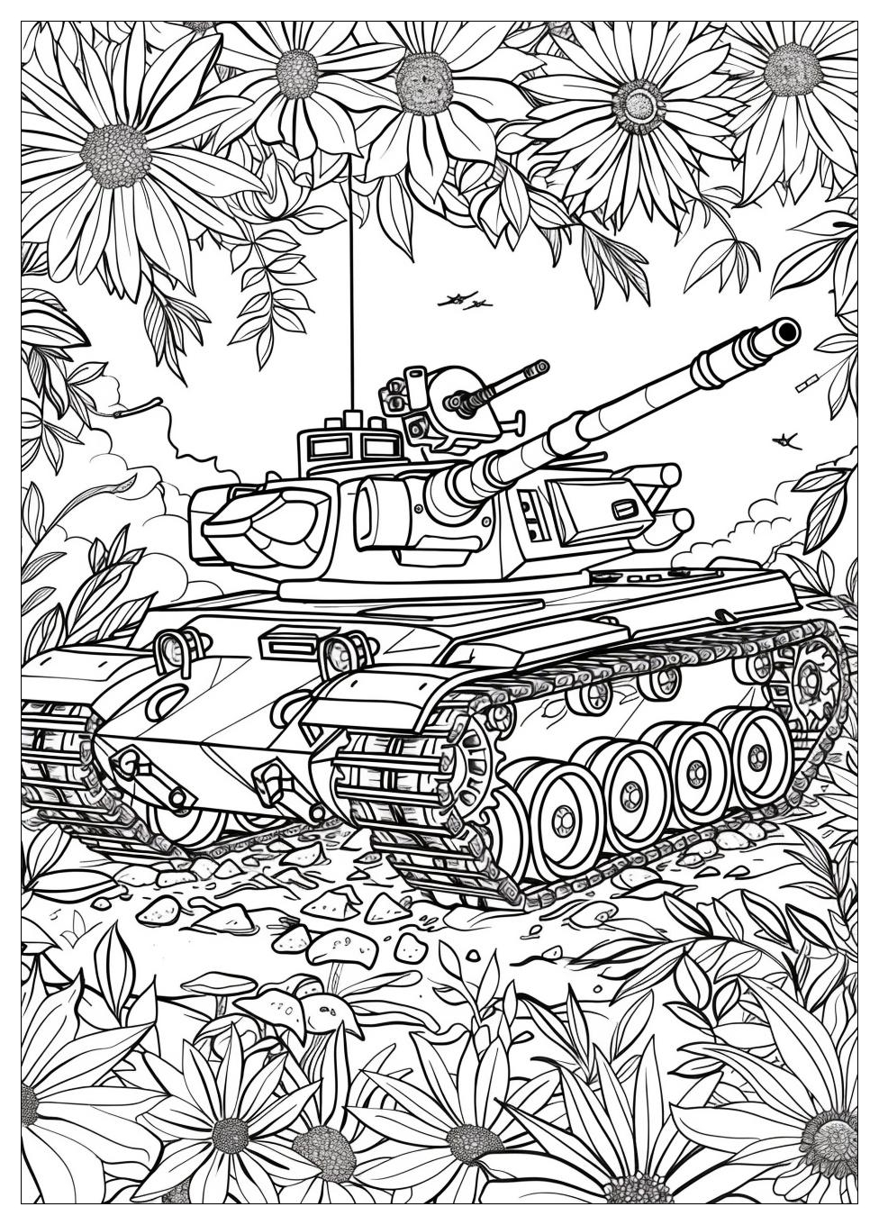 Tank Coloring Pages-15