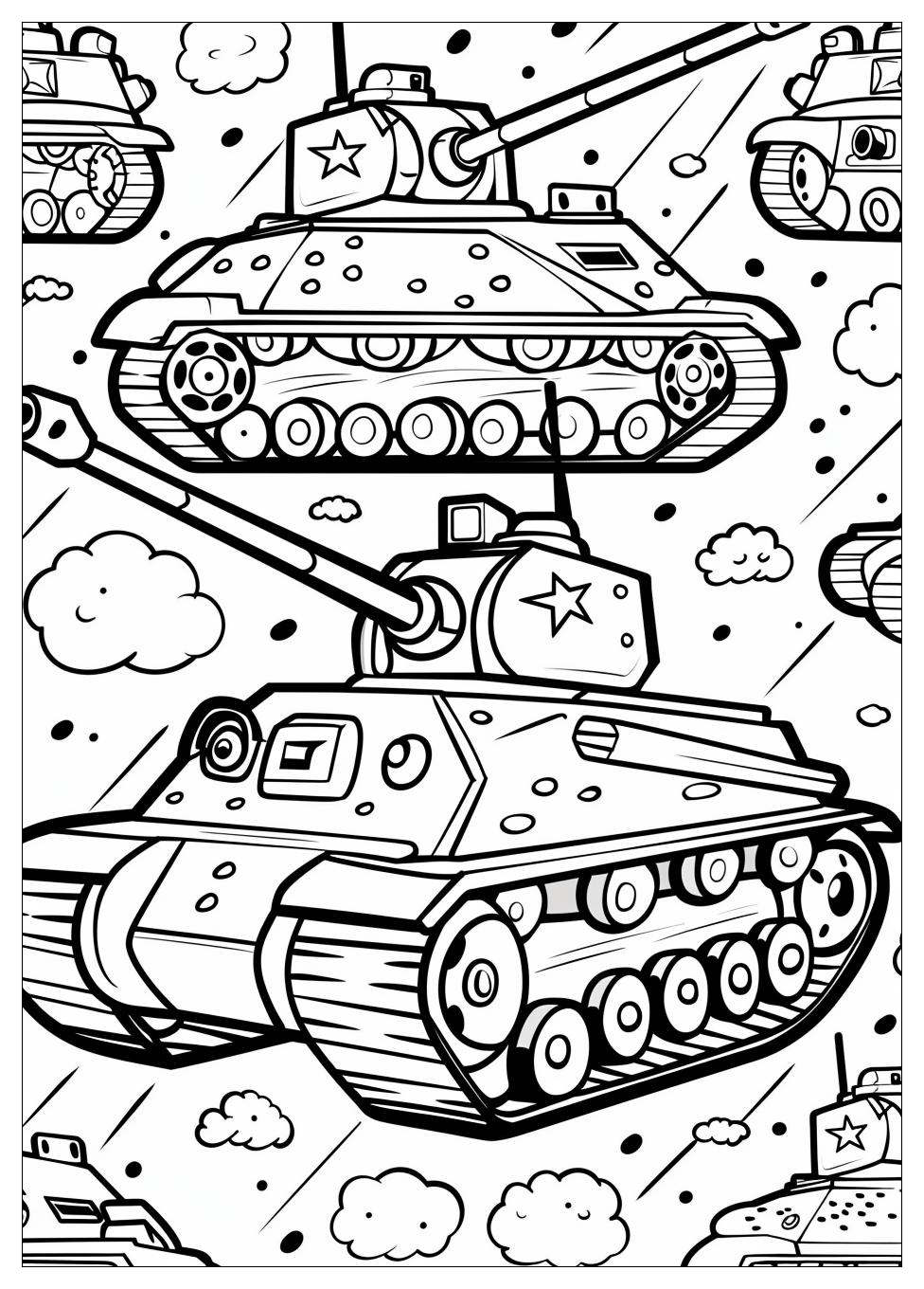 Tank Coloring Pages-6