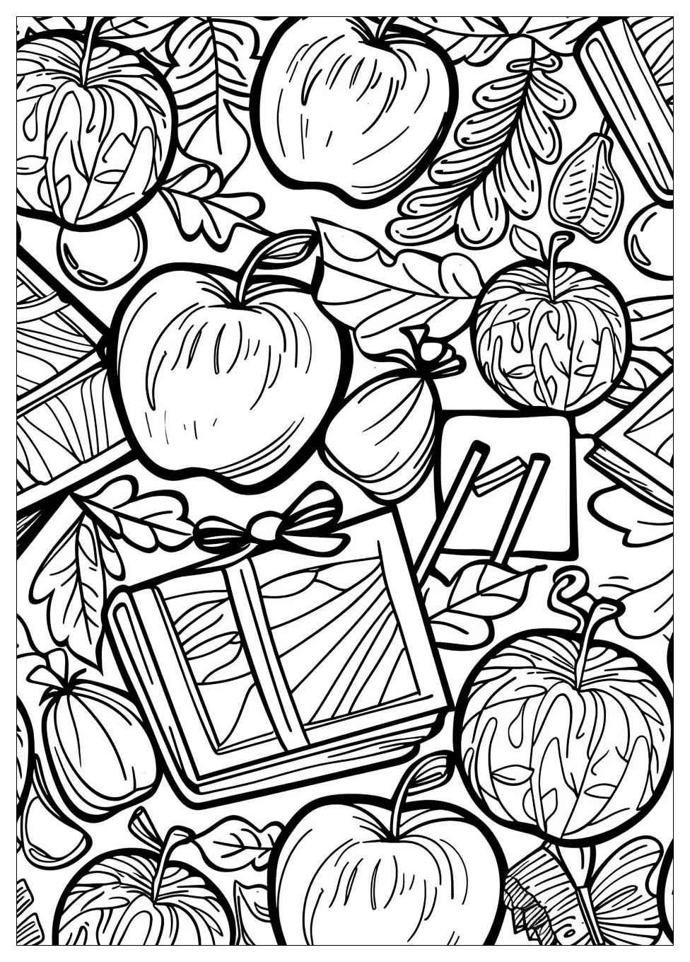 Teacher Appreciation Coloring Pages-13