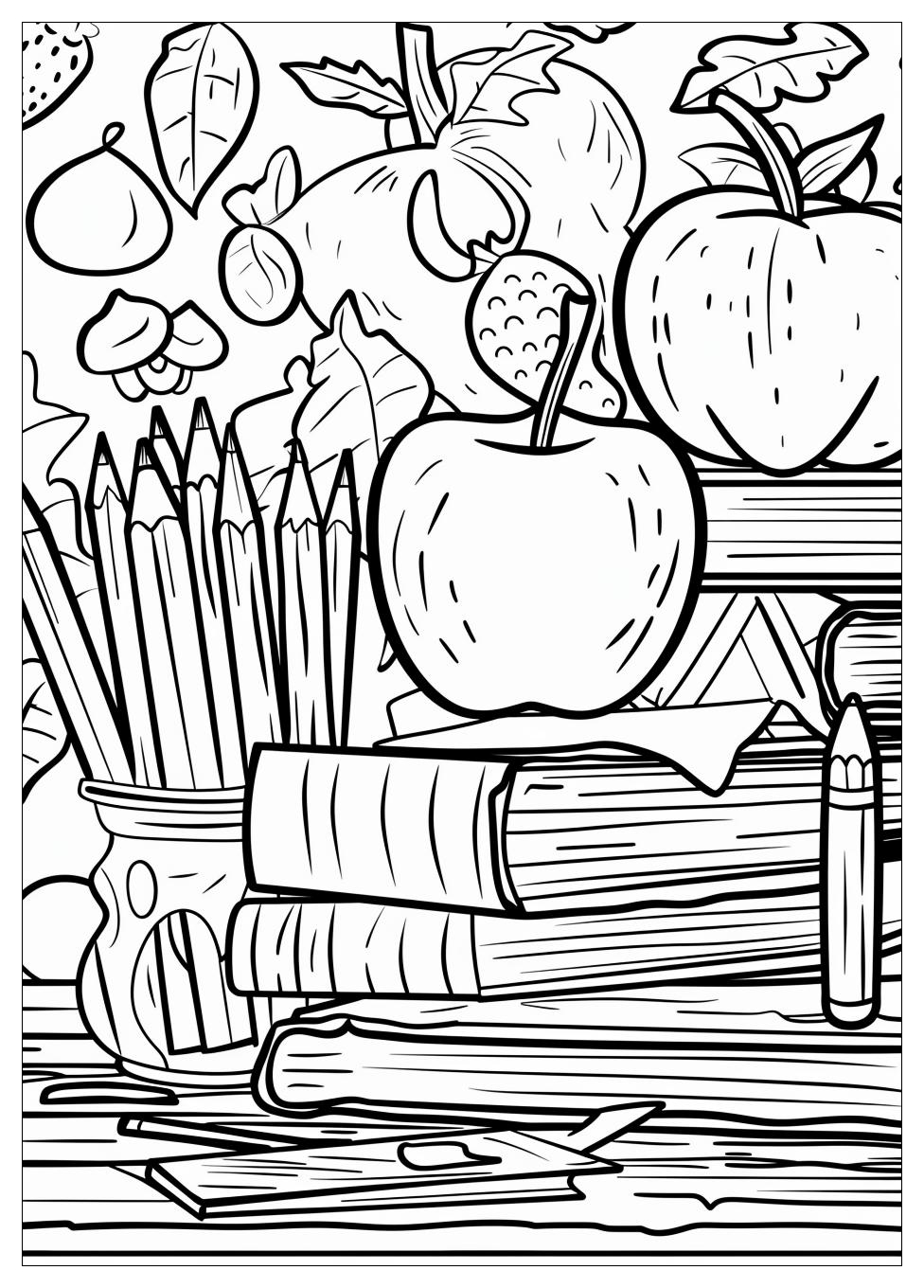 Teacher Appreciation Coloring Pages-6