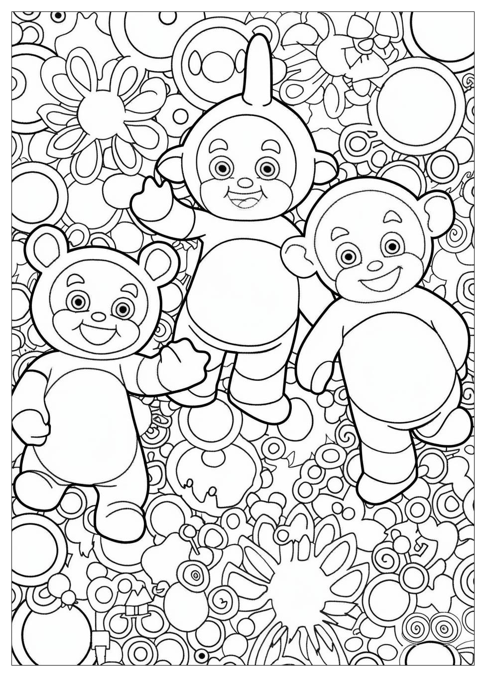 Teletubbies Coloring Pages-1