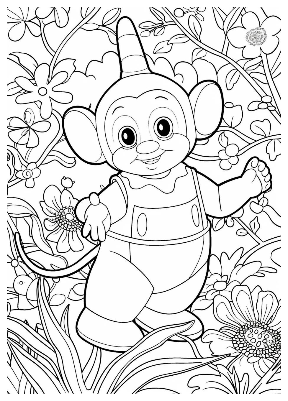 Teletubbies Coloring Pages-10