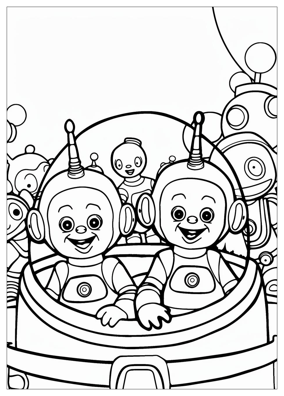 Teletubbies Coloring Pages-11