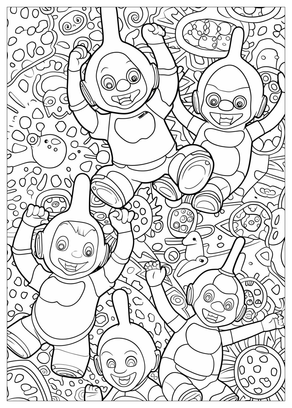 Teletubbies Coloring Pages-14