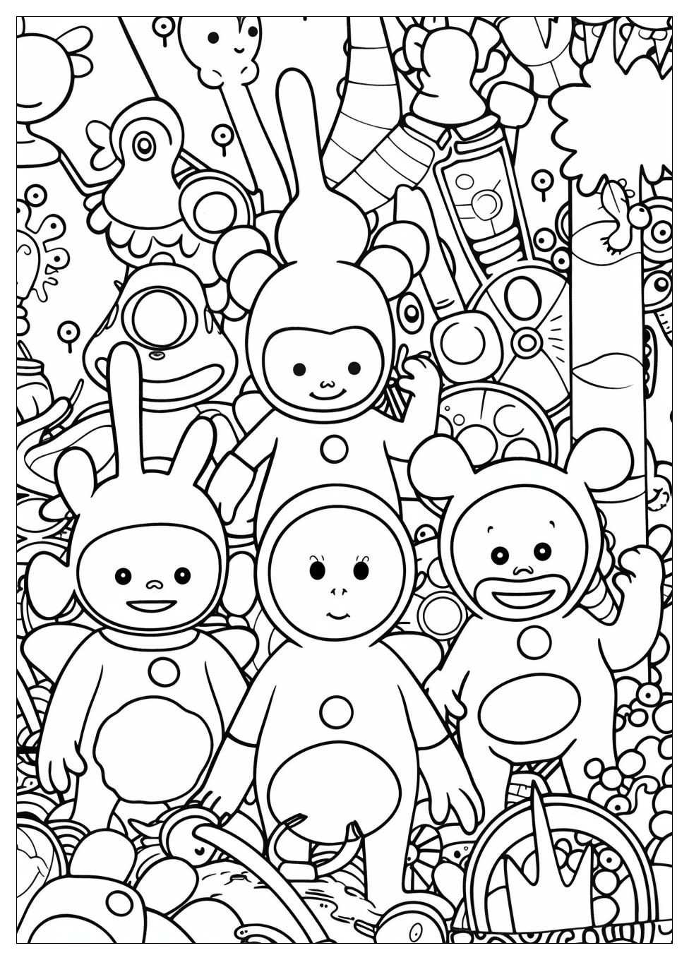 Teletubbies Coloring Pages-16