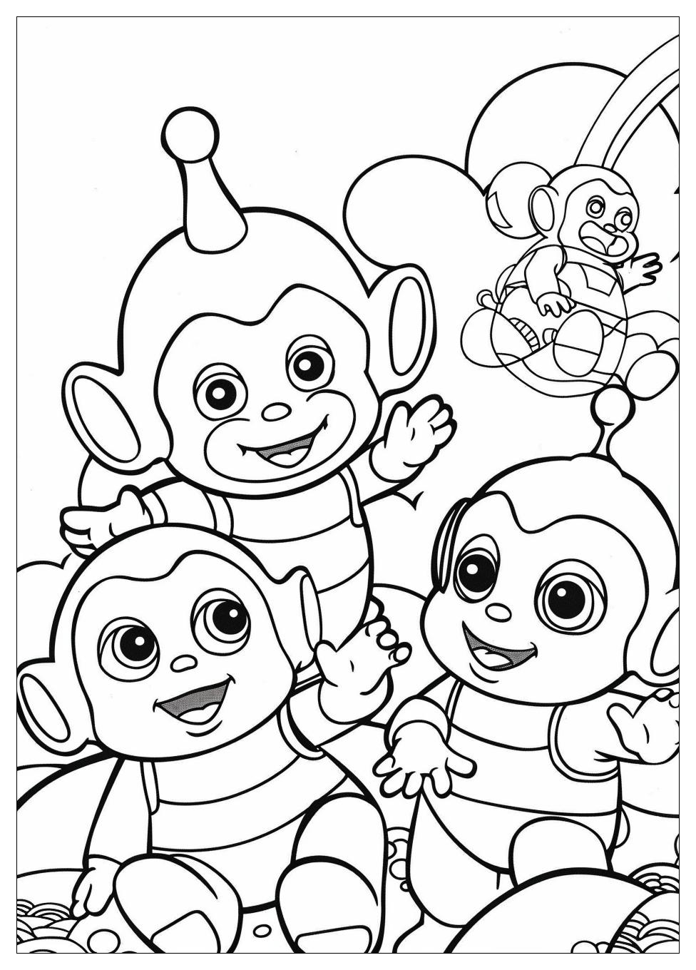 Teletubbies Coloring Pages-4